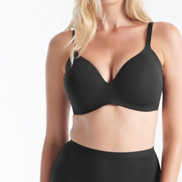 Knix WingWoman Wire Free Bra sz 7 BNWT black - Picture 3 of 8